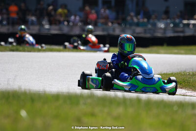 16 & 17/04/2022 : 3ème manche du Championnat du Sud 2022 au circuit d’Aigues-Vives (photos Stéphane Agnus) 2022 — karting