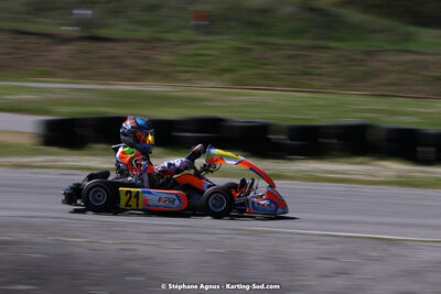 16 & 17/04/2022 : 3ème manche du Championnat du Sud 2022 au circuit d’Aigues-Vives (photos Stéphane Agnus) 2022 — karting