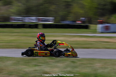 16 & 17/04/2022 : 3ème manche du Championnat du Sud 2022 au circuit d’Aigues-Vives (photos Stéphane Agnus) 2022 — karting