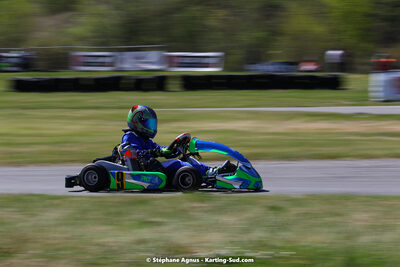16 & 17/04/2022 : 3ème manche du Championnat du Sud 2022 au circuit d’Aigues-Vives (photos Stéphane Agnus) 2022 — karting
