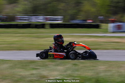 16 & 17/04/2022 : 3ème manche du Championnat du Sud 2022 au circuit d’Aigues-Vives (photos Stéphane Agnus) 2022 — karting