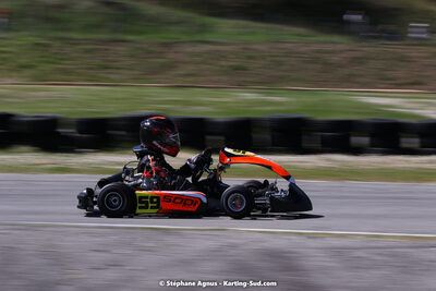 16 & 17/04/2022 : 3ème manche du Championnat du Sud 2022 au circuit d’Aigues-Vives (photos Stéphane Agnus) 2022 — karting