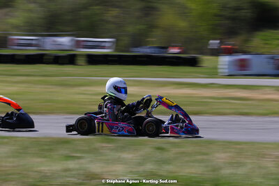 16 & 17/04/2022 : 3ème manche du Championnat du Sud 2022 au circuit d’Aigues-Vives (photos Stéphane Agnus) 2022 — karting
