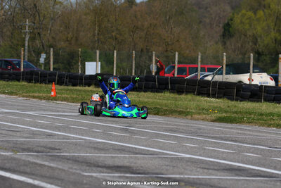 16 & 17/04/2022 : 3ème manche du Championnat du Sud 2022 au circuit d’Aigues-Vives (photos Stéphane Agnus) 2022 — karting