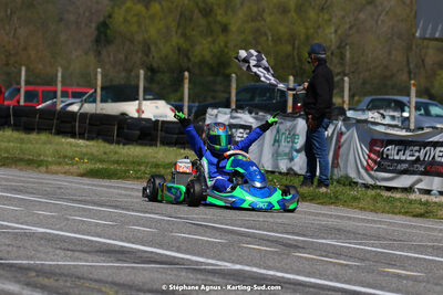 16 & 17/04/2022 : 3ème manche du Championnat du Sud 2022 au circuit d’Aigues-Vives (photos Stéphane Agnus) 2022 — karting