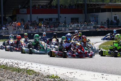 16 & 17/04/2022 : 3ème manche du Championnat du Sud 2022 au circuit d’Aigues-Vives (photos Stéphane Agnus) 2022 — karting