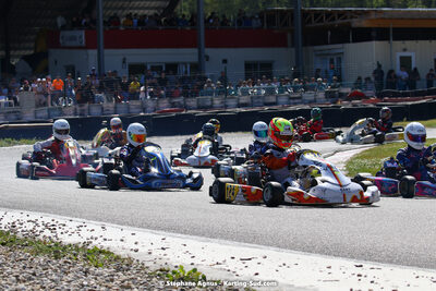16 & 17/04/2022 : 3ème manche du Championnat du Sud 2022 au circuit d’Aigues-Vives (photos Stéphane Agnus) 2022 — karting