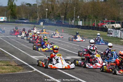 16 & 17/04/2022 : 3ème manche du Championnat du Sud 2022 au circuit d’Aigues-Vives (photos Stéphane Agnus) 2022 — karting