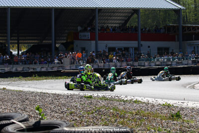 16 & 17/04/2022 : 3ème manche du Championnat du Sud 2022 au circuit d’Aigues-Vives (photos Stéphane Agnus) 2022 — karting