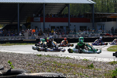 16 & 17/04/2022 : 3ème manche du Championnat du Sud 2022 au circuit d’Aigues-Vives (photos Stéphane Agnus) 2022 — karting