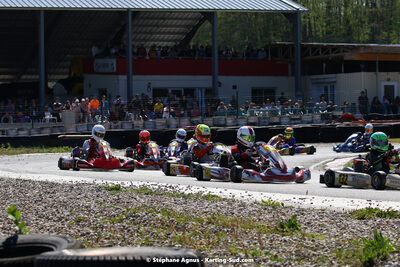 16 & 17/04/2022 : 3ème manche du Championnat du Sud 2022 au circuit d’Aigues-Vives (photos Stéphane Agnus) 2022 — karting