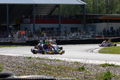 16 & 17/04/2022 : 3ème manche du Championnat du Sud 2022 au circuit d’Aigues-Vives (photos Stéphane Agnus) 2022 — karting