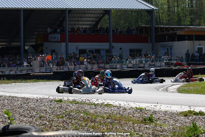 16 & 17/04/2022 : 3ème manche du Championnat du Sud 2022 au circuit d’Aigues-Vives (photos Stéphane Agnus) 2022 — karting