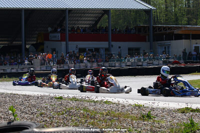 16 & 17/04/2022 : 3ème manche du Championnat du Sud 2022 au circuit d’Aigues-Vives (photos Stéphane Agnus) 2022 — karting