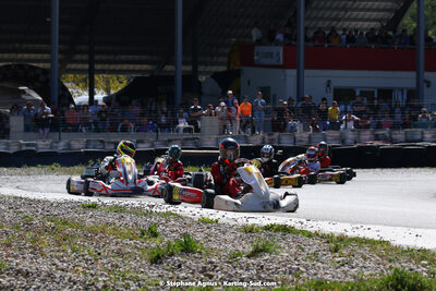 16 & 17/04/2022 : 3ème manche du Championnat du Sud 2022 au circuit d’Aigues-Vives (photos Stéphane Agnus) 2022 — karting