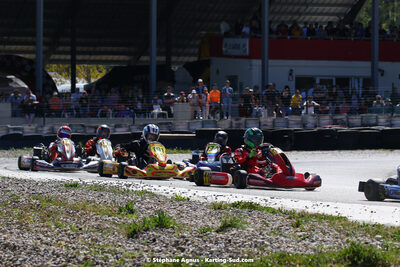 16 & 17/04/2022 : 3ème manche du Championnat du Sud 2022 au circuit d’Aigues-Vives (photos Stéphane Agnus) 2022 — karting