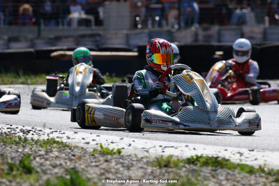 16 & 17/04/2022 : 3ème manche du Championnat du Sud 2022 au circuit d’Aigues-Vives (photos Stéphane Agnus) 2022 — karting