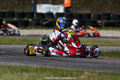 16 & 17/04/2022 : 3ème manche du Championnat du Sud 2022 au circuit d’Aigues-Vives (photos Stéphane Agnus) 2022 — karting