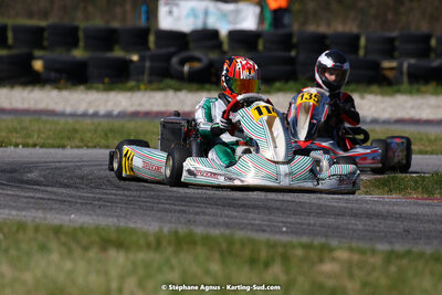 16 & 17/04/2022 : 3ème manche du Championnat du Sud 2022 au circuit d’Aigues-Vives (photos Stéphane Agnus) 2022 — karting