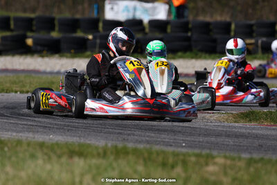 16 & 17/04/2022 : 3ème manche du Championnat du Sud 2022 au circuit d’Aigues-Vives (photos Stéphane Agnus) 2022 — karting