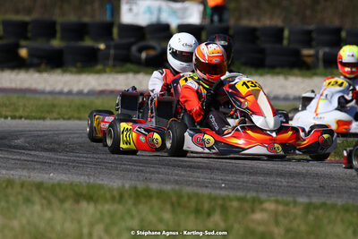 16 & 17/04/2022 : 3ème manche du Championnat du Sud 2022 au circuit d’Aigues-Vives (photos Stéphane Agnus) 2022 — karting