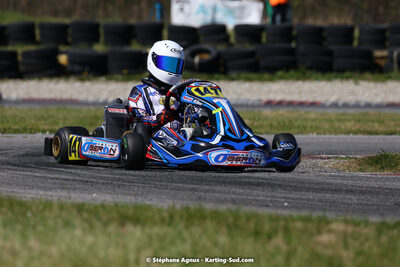 16 & 17/04/2022 : 3ème manche du Championnat du Sud 2022 au circuit d’Aigues-Vives (photos Stéphane Agnus) 2022 — karting