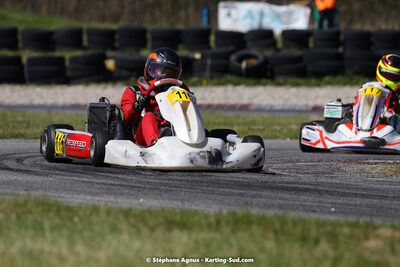 16 & 17/04/2022 : 3ème manche du Championnat du Sud 2022 au circuit d’Aigues-Vives (photos Stéphane Agnus) 2022 — karting