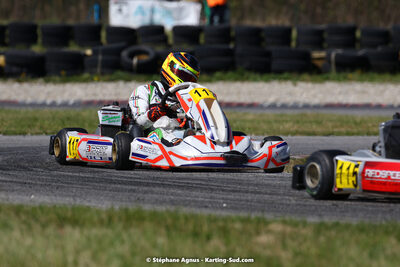 16 & 17/04/2022 : 3ème manche du Championnat du Sud 2022 au circuit d’Aigues-Vives (photos Stéphane Agnus) 2022 — karting