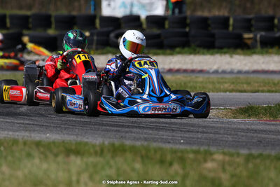 16 & 17/04/2022 : 3ème manche du Championnat du Sud 2022 au circuit d’Aigues-Vives (photos Stéphane Agnus) 2022 — karting