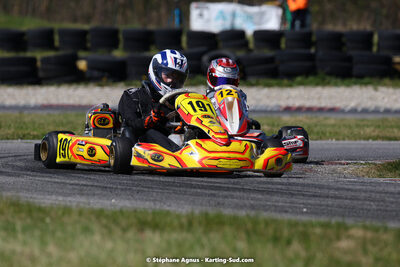 16 & 17/04/2022 : 3ème manche du Championnat du Sud 2022 au circuit d’Aigues-Vives (photos Stéphane Agnus) 2022 — karting