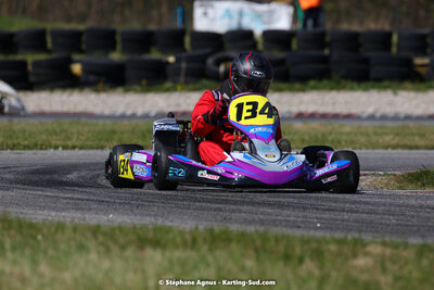 16 & 17/04/2022 : 3ème manche du Championnat du Sud 2022 au circuit d’Aigues-Vives (photos Stéphane Agnus) 2022 — karting