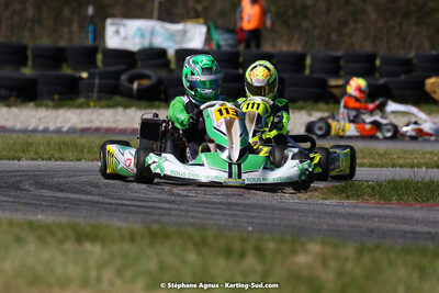 16 & 17/04/2022 : 3ème manche du Championnat du Sud 2022 au circuit d’Aigues-Vives (photos Stéphane Agnus) 2022 — karting
