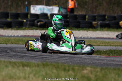 16 & 17/04/2022 : 3ème manche du Championnat du Sud 2022 au circuit d’Aigues-Vives (photos Stéphane Agnus) 2022 — karting