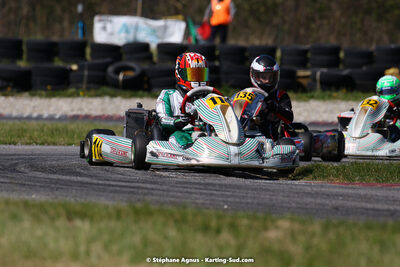 16 & 17/04/2022 : 3ème manche du Championnat du Sud 2022 au circuit d’Aigues-Vives (photos Stéphane Agnus) 2022 — karting