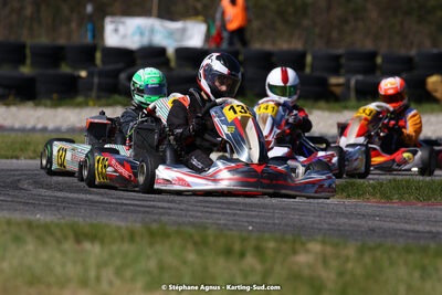 16 & 17/04/2022 : 3ème manche du Championnat du Sud 2022 au circuit d’Aigues-Vives (photos Stéphane Agnus) 2022 — karting