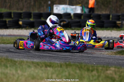 16 & 17/04/2022 : 3ème manche du Championnat du Sud 2022 au circuit d’Aigues-Vives (photos Stéphane Agnus) 2022 — karting