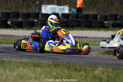 16 & 17/04/2022 : 3ème manche du Championnat du Sud 2022 au circuit d’Aigues-Vives (photos Stéphane Agnus) 2022 — karting
