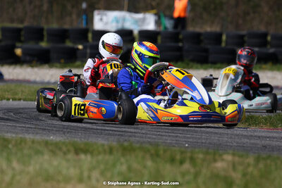 16 & 17/04/2022 : 3ème manche du Championnat du Sud 2022 au circuit d’Aigues-Vives (photos Stéphane Agnus) 2022 — karting