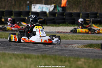 16 & 17/04/2022 : 3ème manche du Championnat du Sud 2022 au circuit d’Aigues-Vives (photos Stéphane Agnus) 2022 — karting