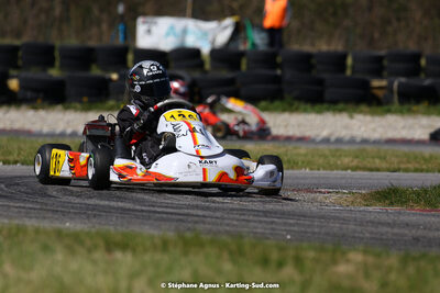 16 & 17/04/2022 : 3ème manche du Championnat du Sud 2022 au circuit d’Aigues-Vives (photos Stéphane Agnus) 2022 — karting