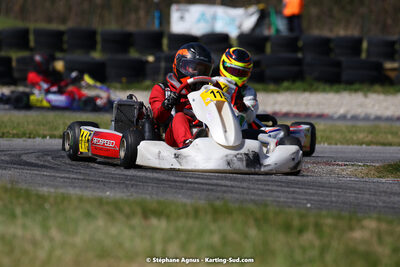 16 & 17/04/2022 : 3ème manche du Championnat du Sud 2022 au circuit d’Aigues-Vives (photos Stéphane Agnus) 2022 — karting