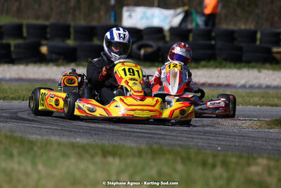 16 & 17/04/2022 : 3ème manche du Championnat du Sud 2022 au circuit d’Aigues-Vives (photos Stéphane Agnus) 2022 — karting