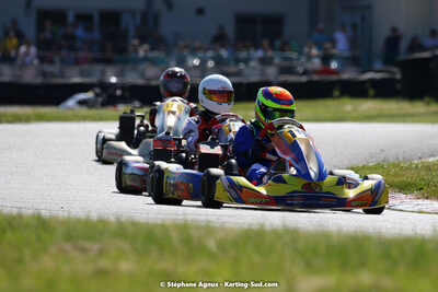 16 & 17/04/2022 : 3ème manche du Championnat du Sud 2022 au circuit d’Aigues-Vives (photos Stéphane Agnus) 2022 — karting