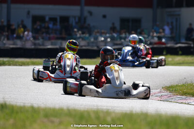 16 & 17/04/2022 : 3ème manche du Championnat du Sud 2022 au circuit d’Aigues-Vives (photos Stéphane Agnus) 2022 — karting