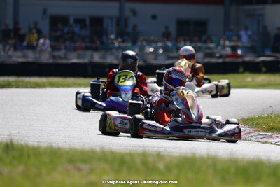 16 & 17/04/2022 : 3ème manche du Championnat du Sud 2022 au circuit d’Aigues-Vives (photos Stéphane Agnus) 2022 — karting