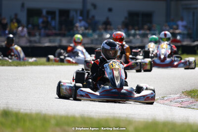 16 & 17/04/2022 : 3ème manche du Championnat du Sud 2022 au circuit d’Aigues-Vives (photos Stéphane Agnus) 2022 — karting