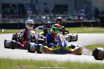16 & 17/04/2022 : 3ème manche du Championnat du Sud 2022 au circuit d’Aigues-Vives (photos Stéphane Agnus) 2022 — karting