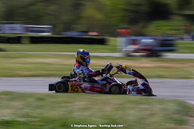 16 & 17/04/2022 : 3ème manche du Championnat du Sud 2022 au circuit d’Aigues-Vives (photos Stéphane Agnus) 2022 — karting