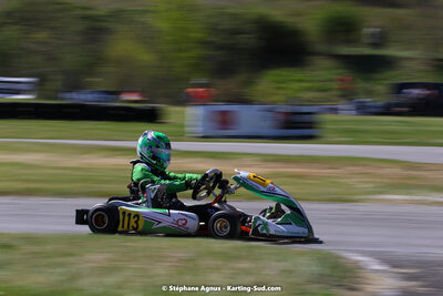 16 & 17/04/2022 : 3ème manche du Championnat du Sud 2022 au circuit d’Aigues-Vives (photos Stéphane Agnus) 2022 — karting