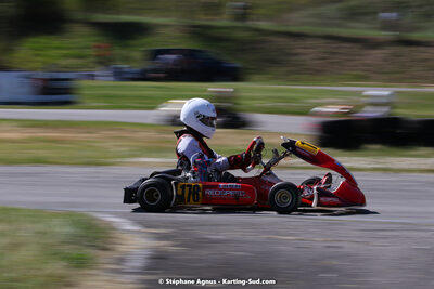 16 & 17/04/2022 : 3ème manche du Championnat du Sud 2022 au circuit d’Aigues-Vives (photos Stéphane Agnus) 2022 — karting